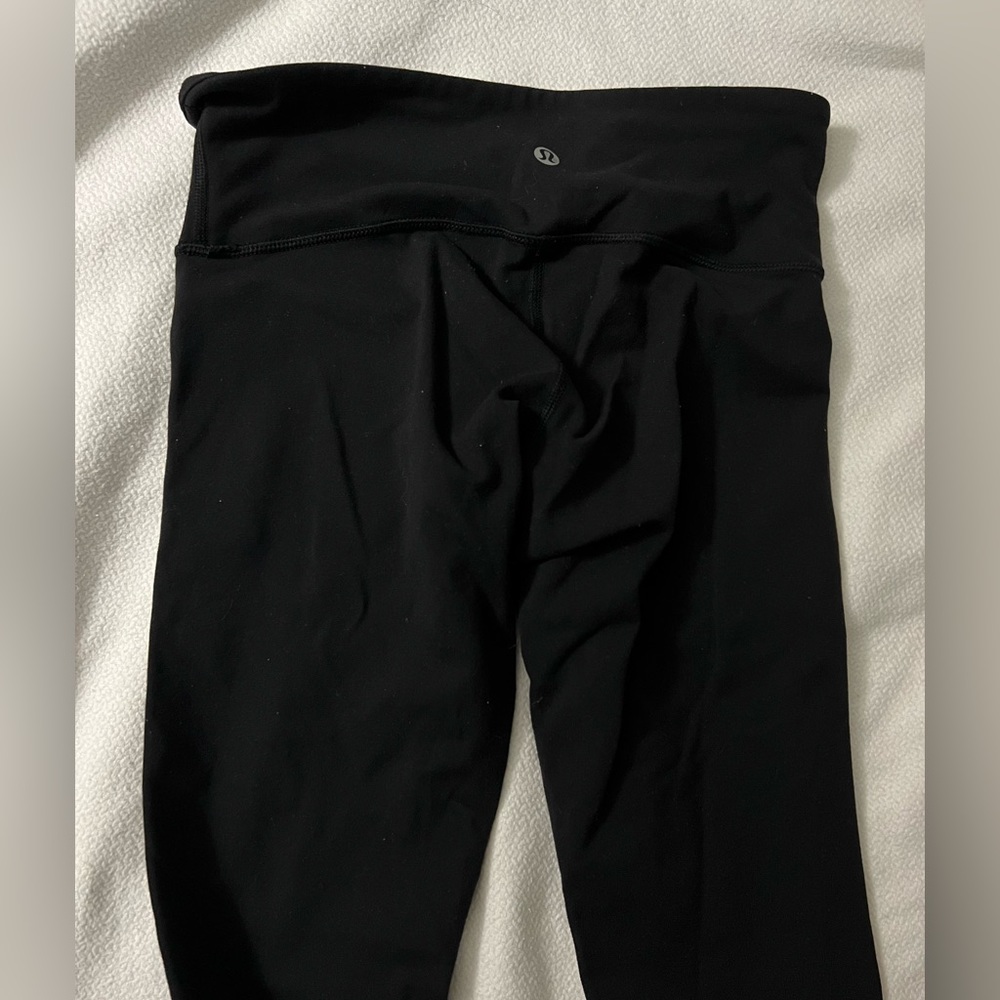 Black Full length Lululemon leggings Size 4